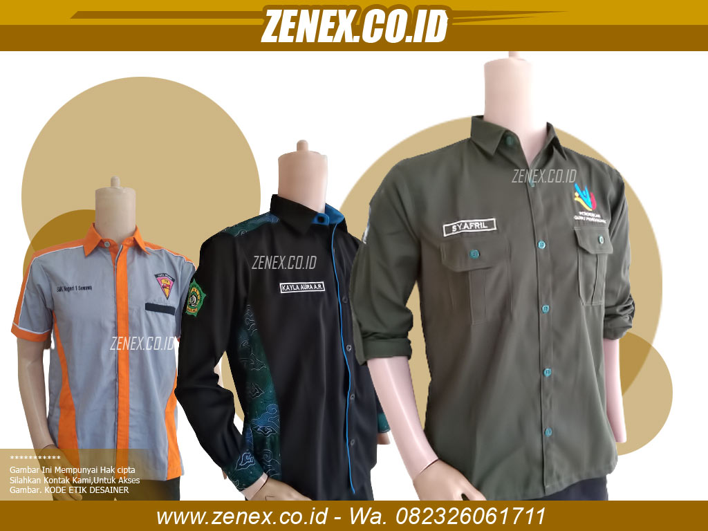 Desain Baju Angkatan Kuliah