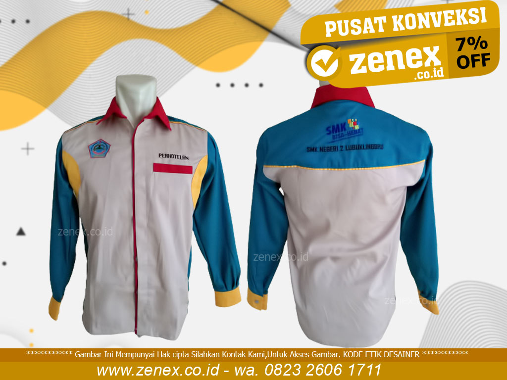 Desain Baju Praktek Smk