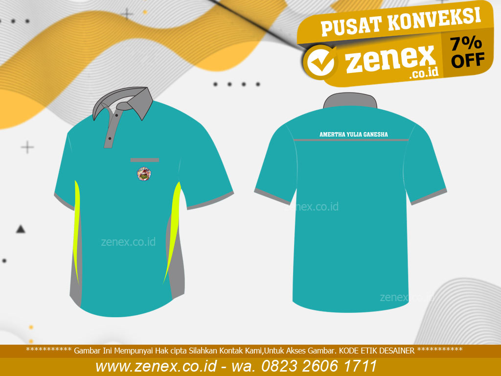 Desain Kemeja Komunitas Polos