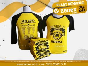 Desain kaos perpisahan kelas 6